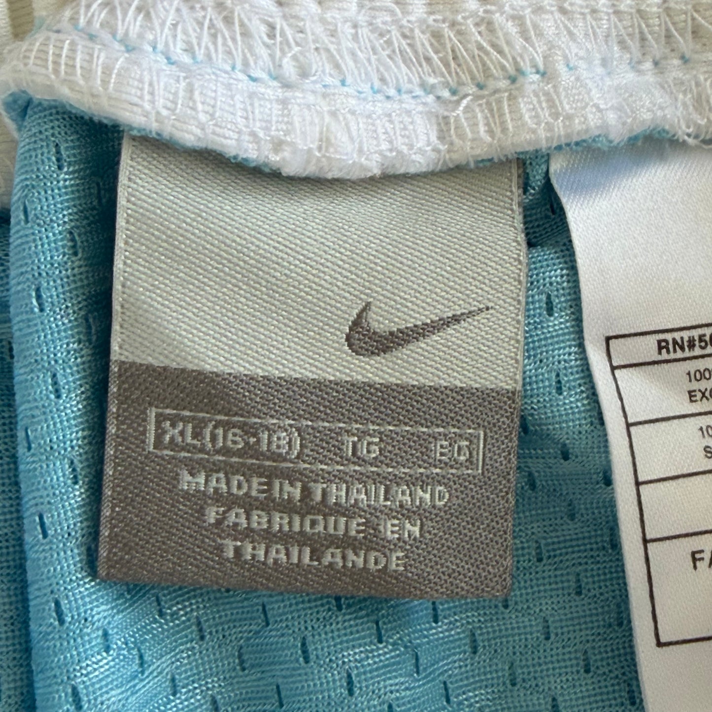 Y2K Nike Striped Lightweight Basketball Skirt - XL