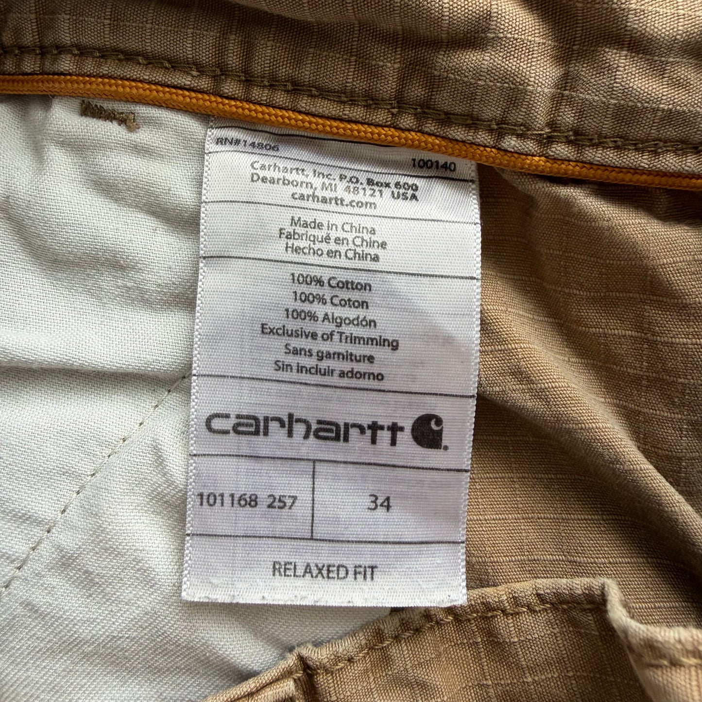 Carhartt Cargo Shorts - 34"