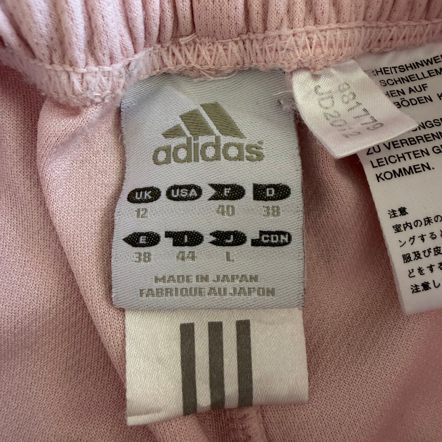 Y2K Adidas Three Stripe Active Track Pants - S