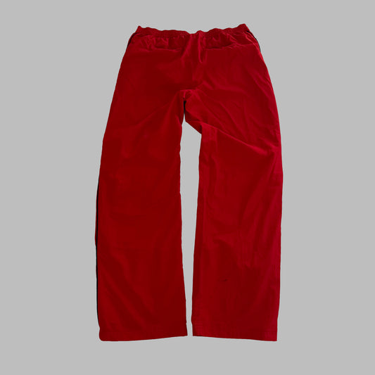 Y2K Nike Striped Wide Leg Track Pants - XL