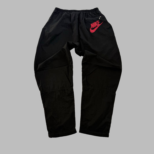 90s Nike Wide Leg Classic Track Pants - L