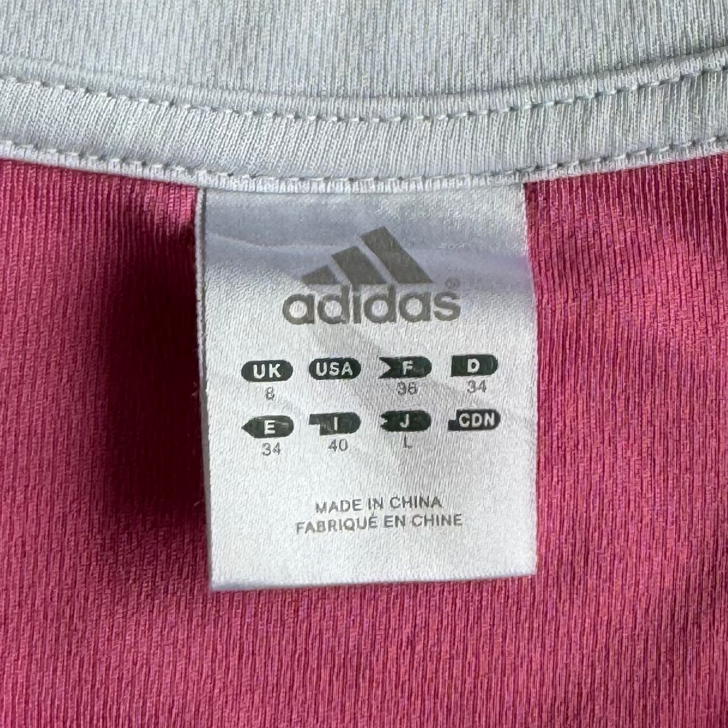 Y2K Adidas Activewear Raglan Top - L
