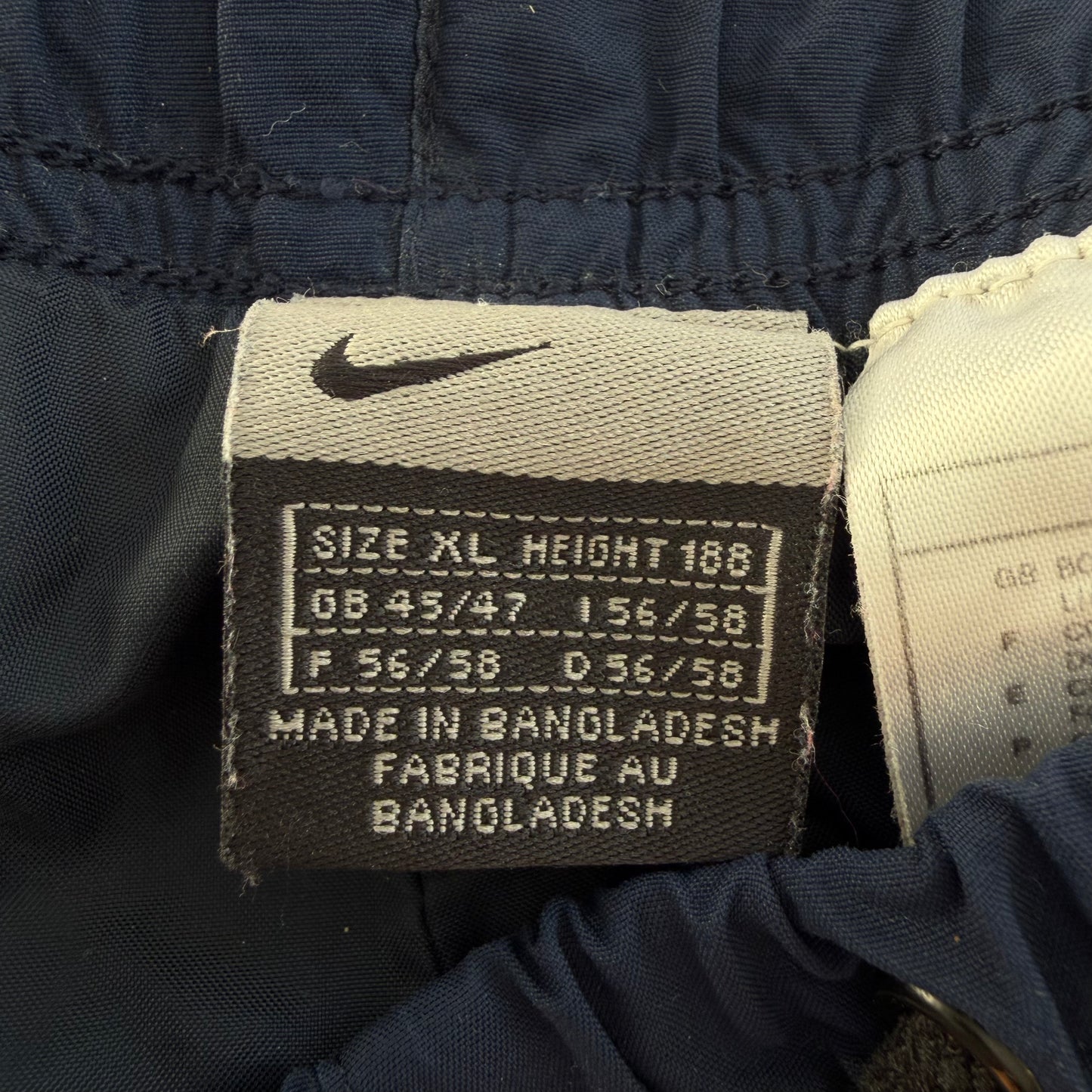 Y2K Nike Wide Leg Classic Track Pants - M