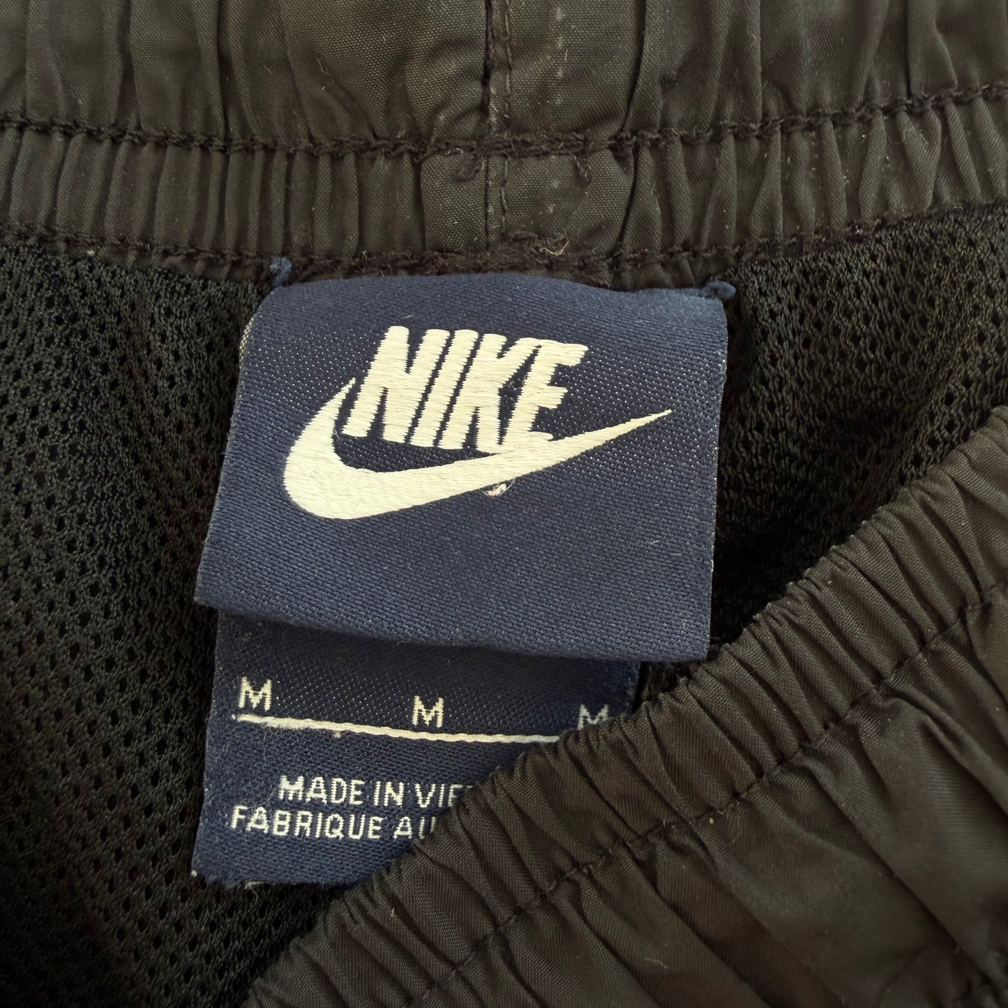 Y2K Nike Wide Leg Classic Track Pants - M