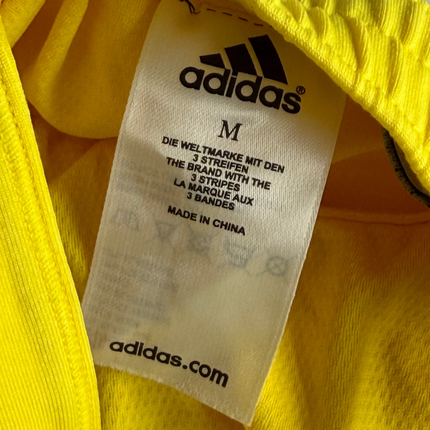 Y2K Adidas Three Stripe Activewear Tank - M