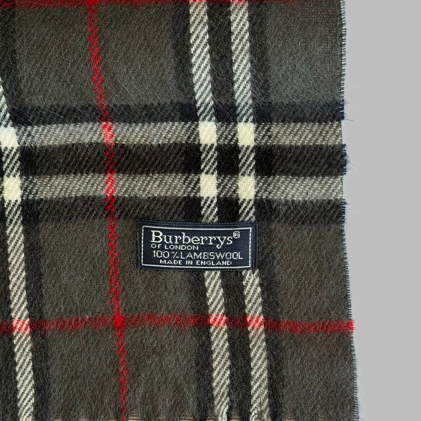 90s Burberry Scarf