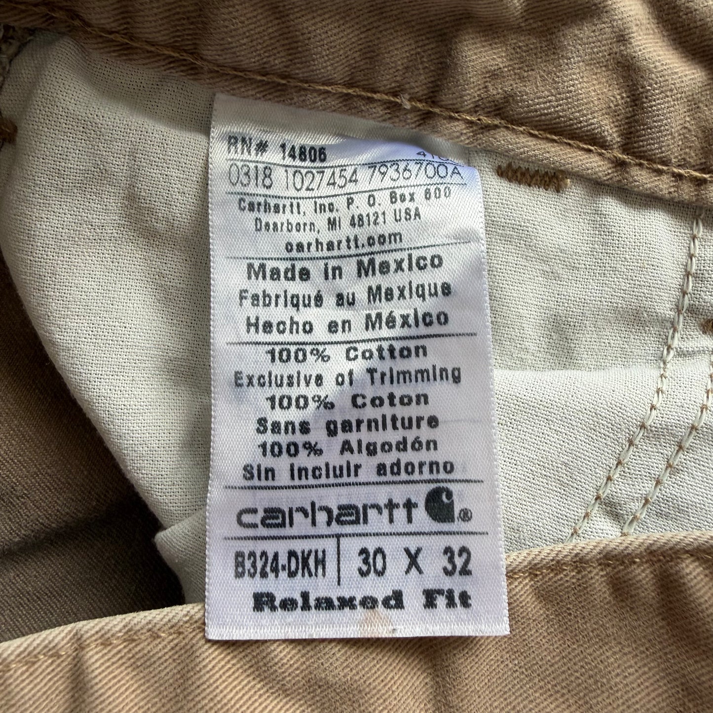 Y2K Carhartt Straight Leg Jeans - 30 x 32