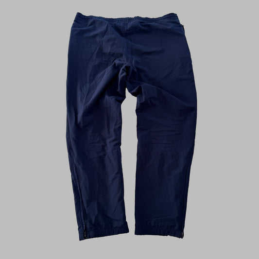 Y2K Adidas Three Stripe Straight Leg Track Pants - XL