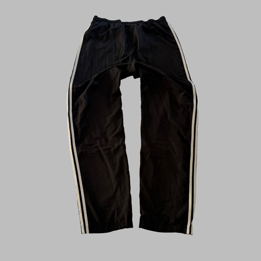 Y2K Adidas Three Stripe Straight Leg Track Pants - M