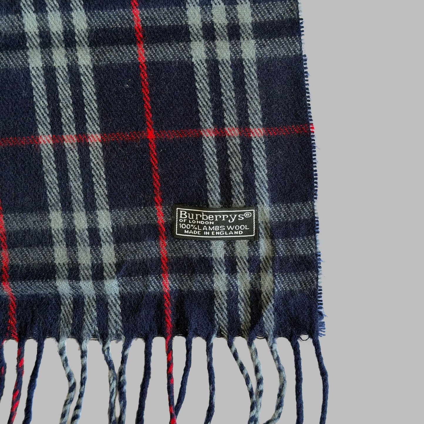 90s Burberry Scarf
