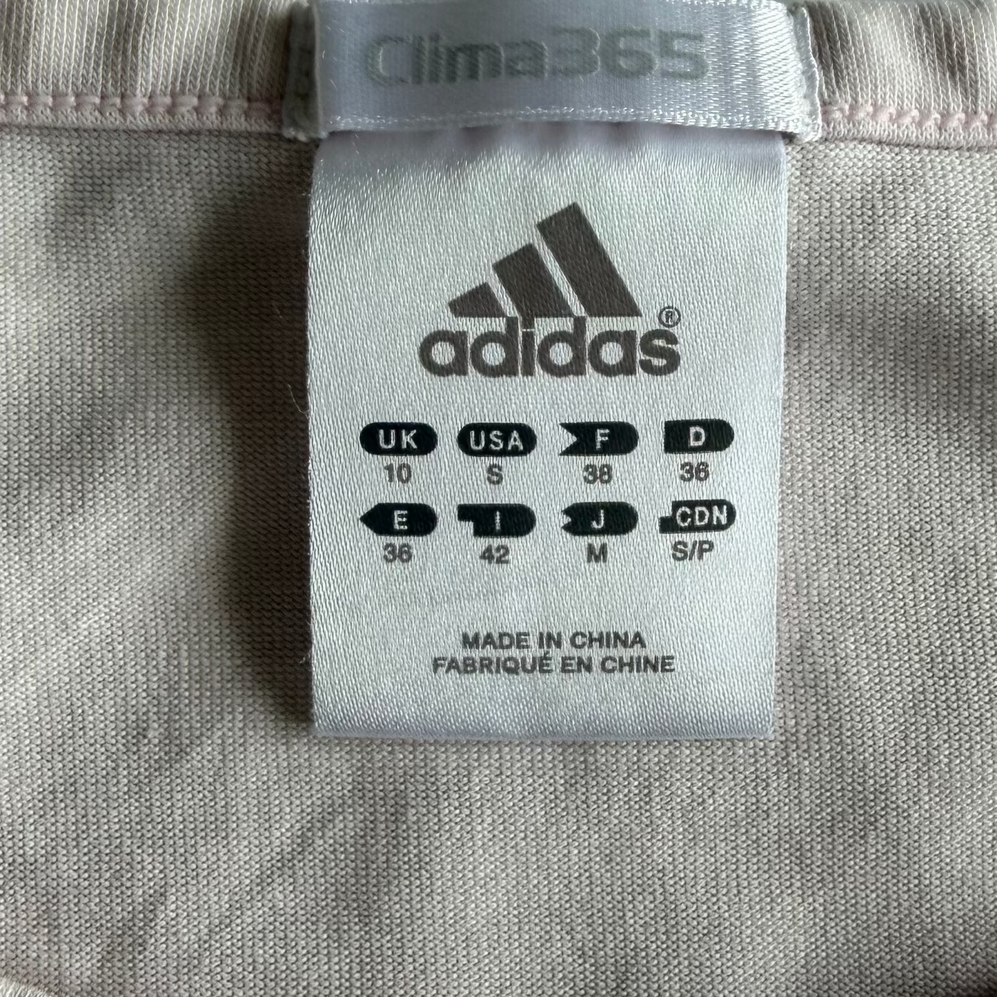 Y2K Adidas Spell Out Lightweight Top - M