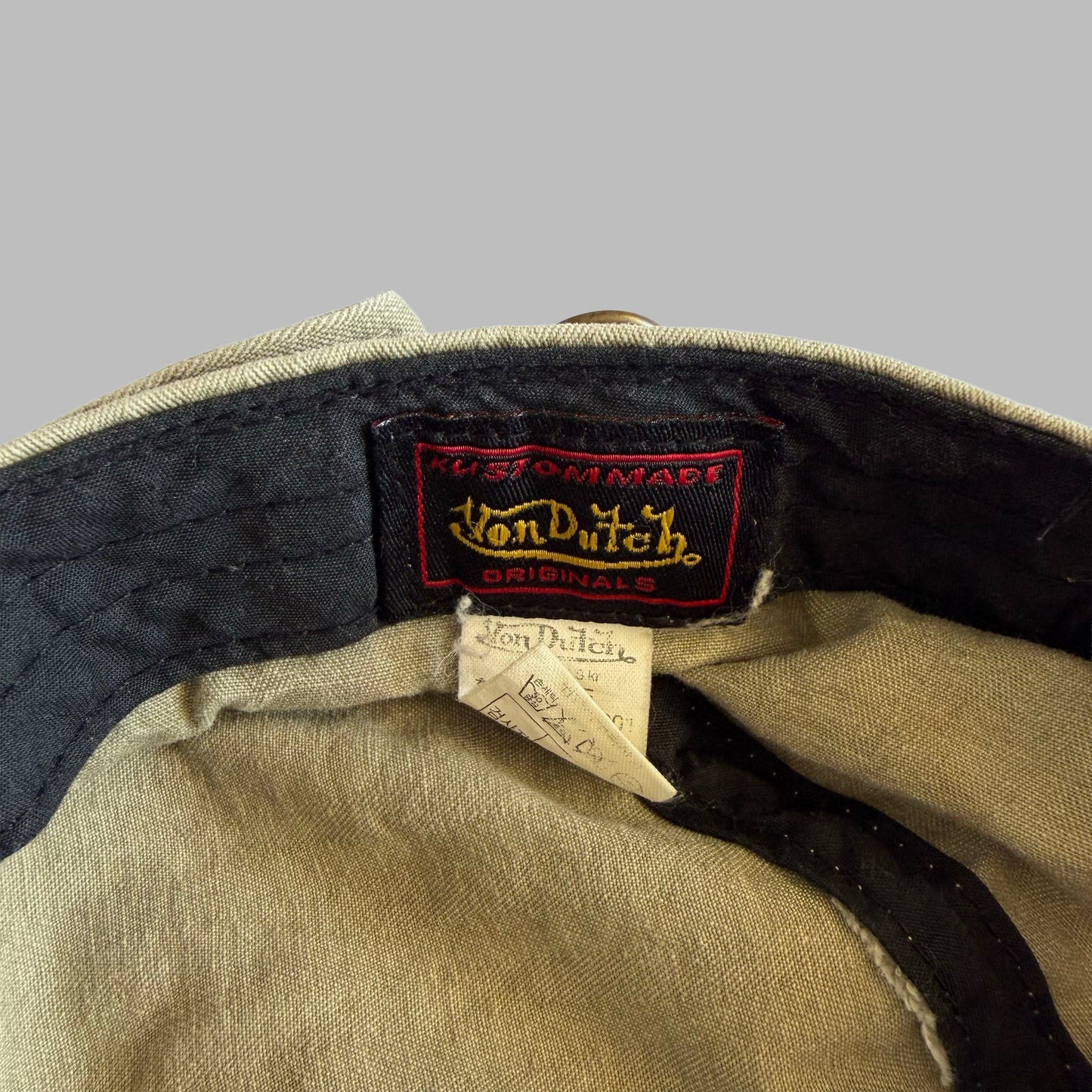 Von Dutch Military Cap