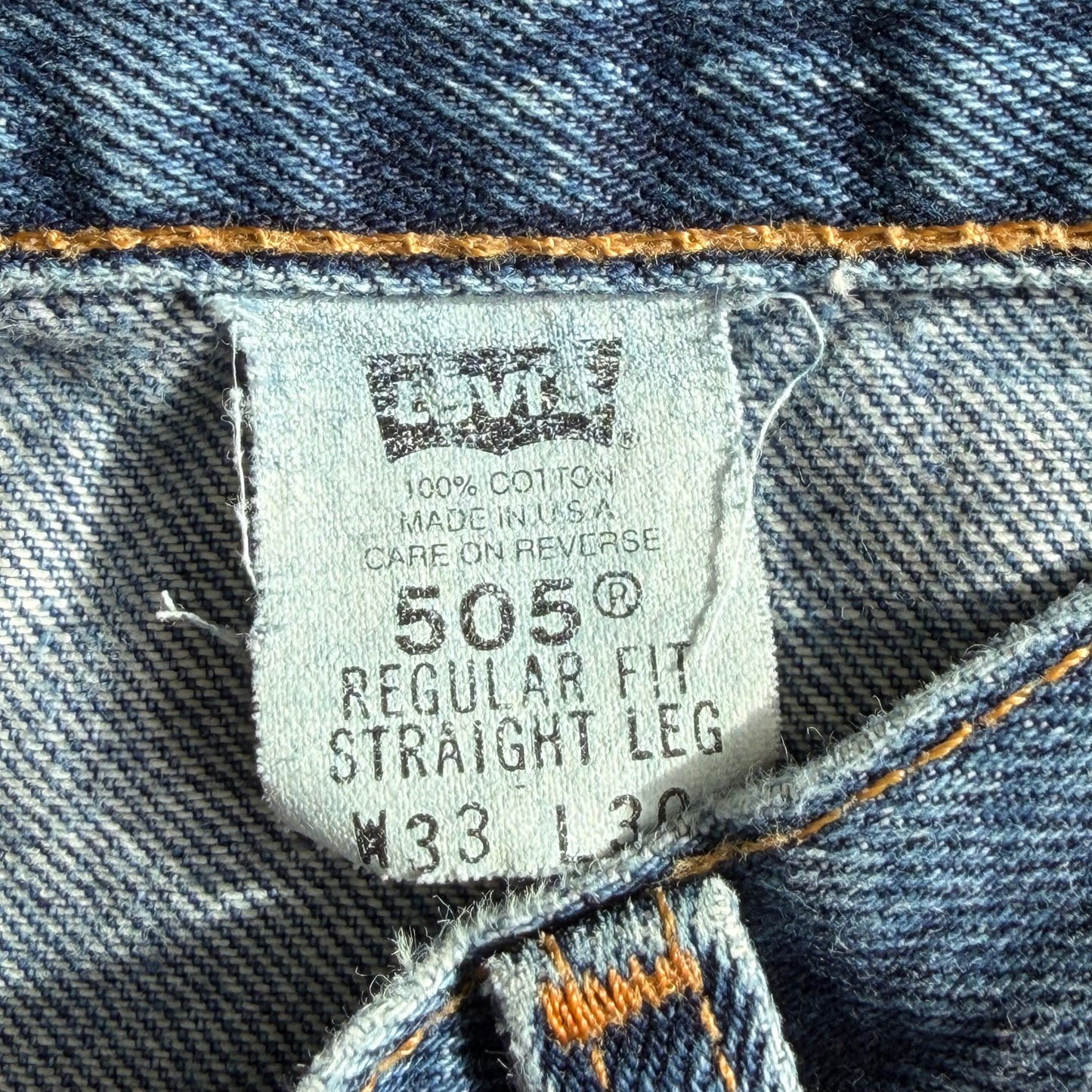 90s Levis Straight Leg Jeans - 33 x 30