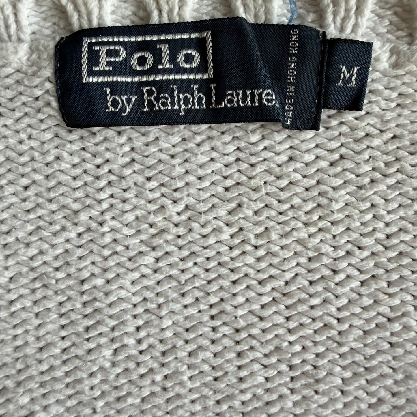 90s Polo Ralph Lauren Heavy Knit - M