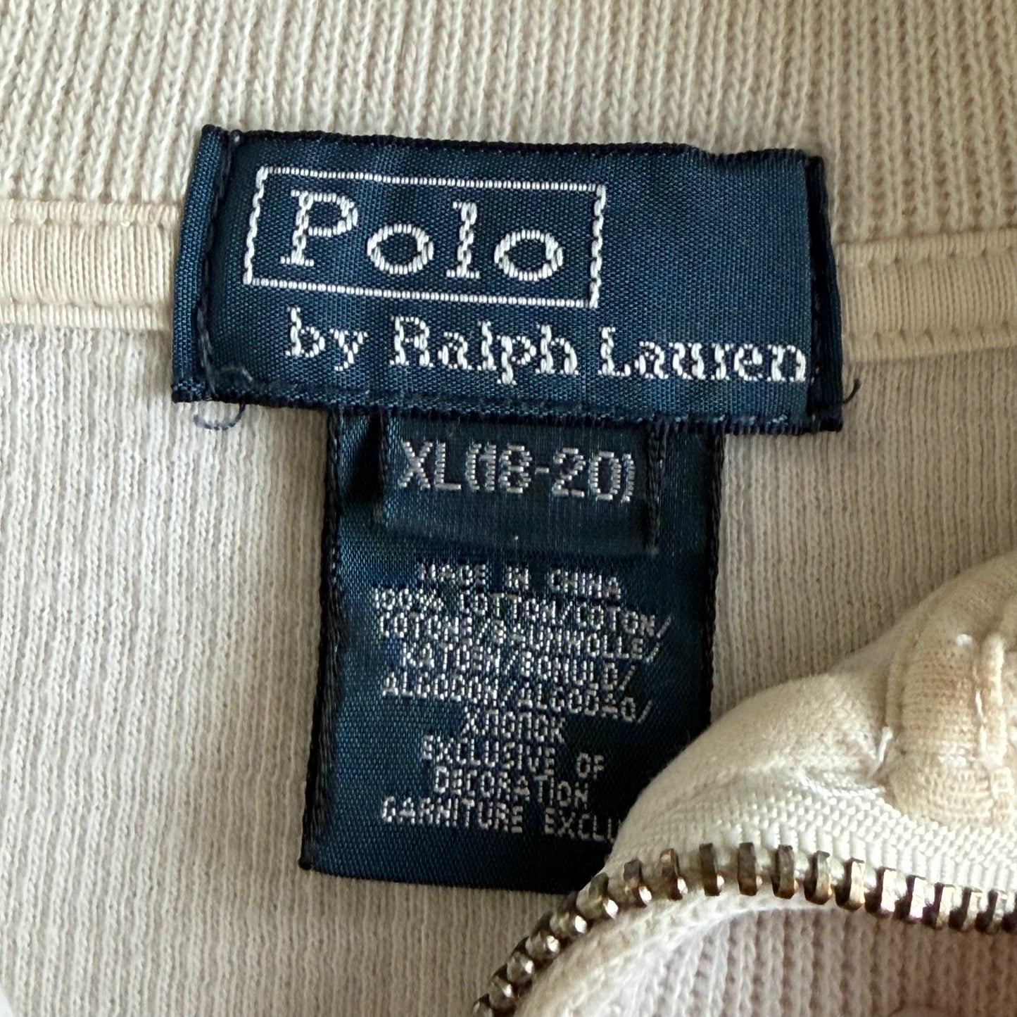 90s Polo Ralph Lauren Quarter Zip - L