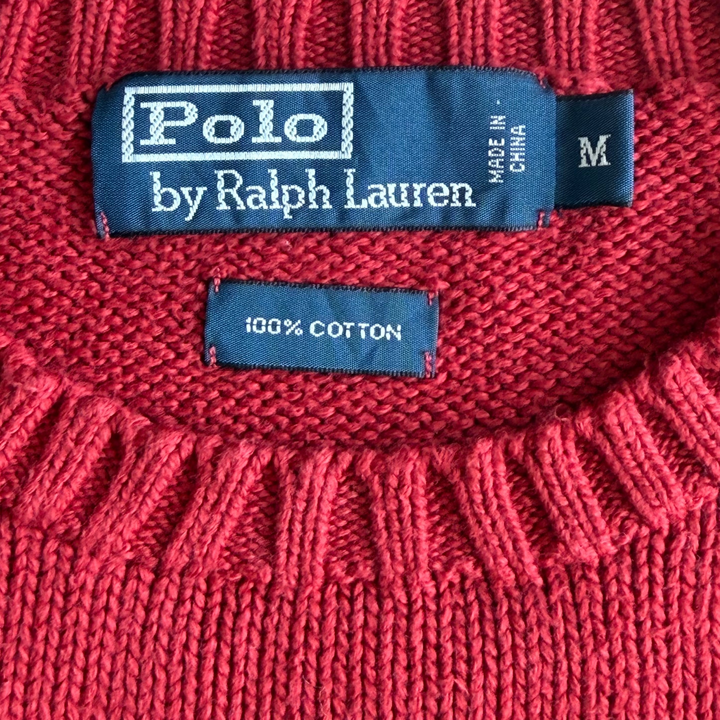 90s Polo Ralph Lauren Heavy Knit - L