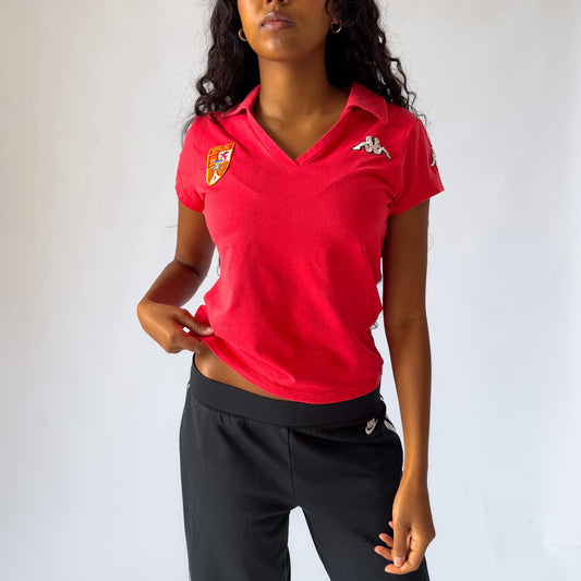 Y2K Kappa Spain Polo Top - M/L