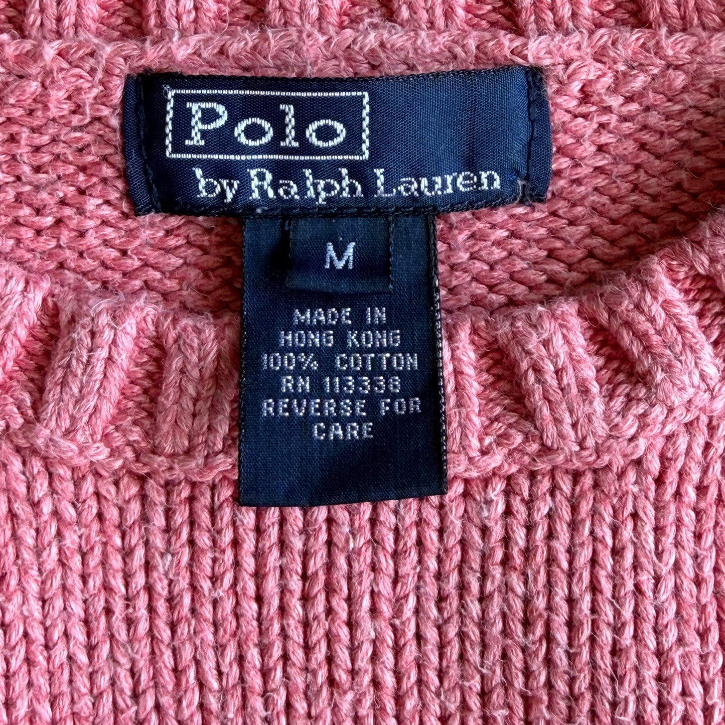 90s Polo Ralph Lauren Heavy Knit - S