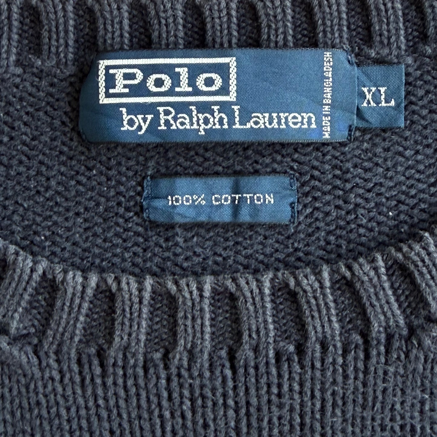 90s Polo Ralph Lauren Heavy Knit - XL