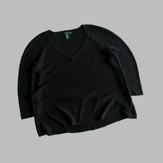 Y2K Polo Ralph Lauren Mesh Knit - L