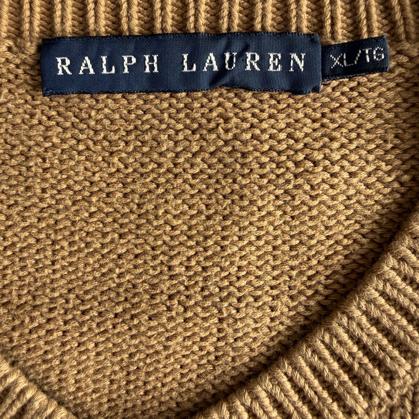 Y2K Polo Ralph Lauren Heavy Knit - M