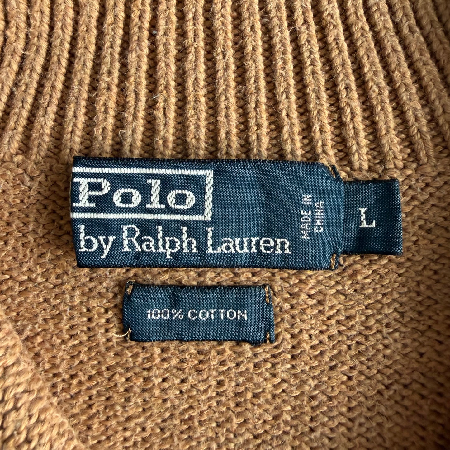 90s Polo Ralph Lauren Quarter Zip - L
