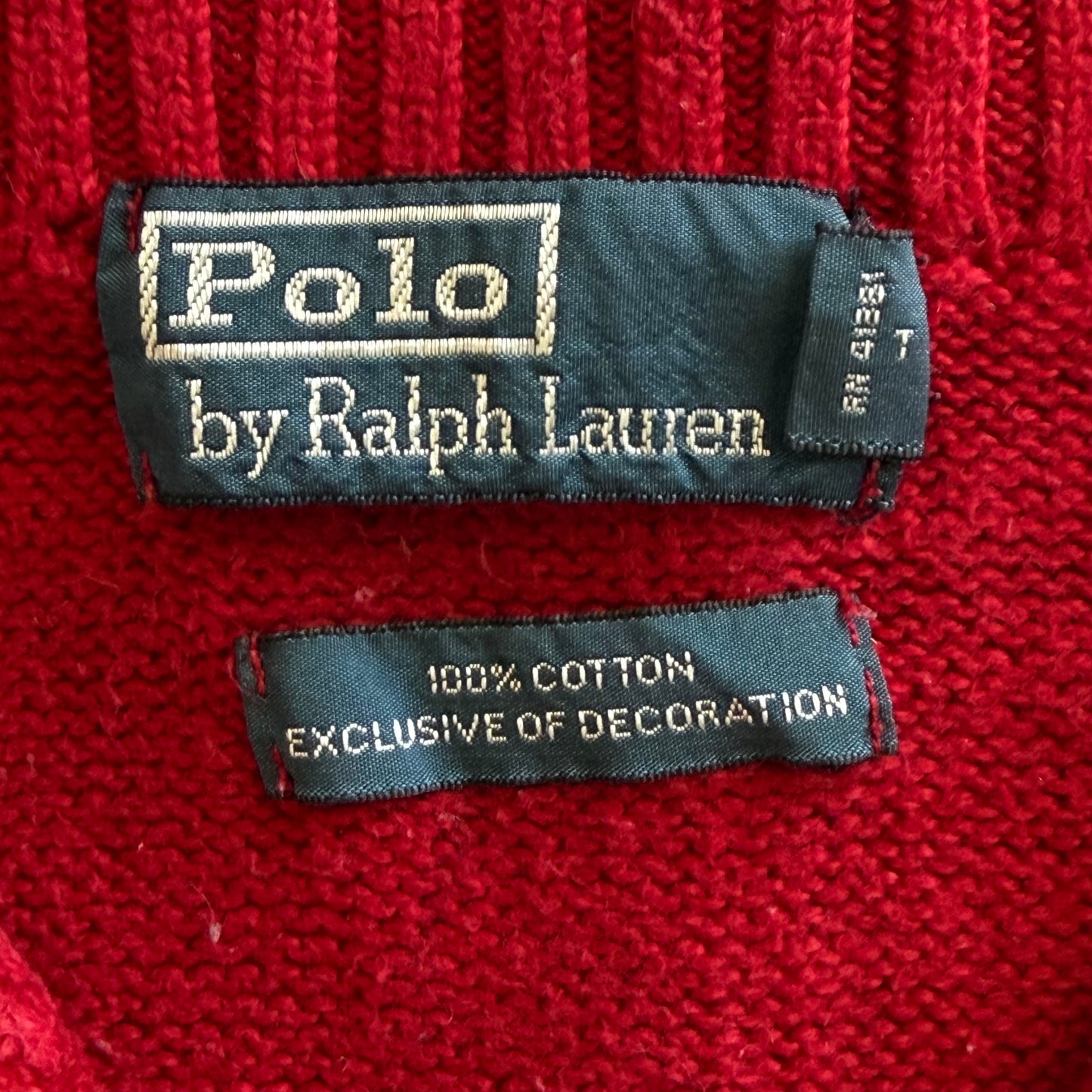 90s Polo Ralph Lauren Heavyweight Quarter Zip - M