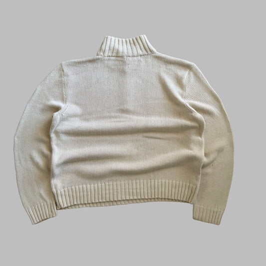 90s Polo Ralph Lauren Heavyweight Quarter Zip - L