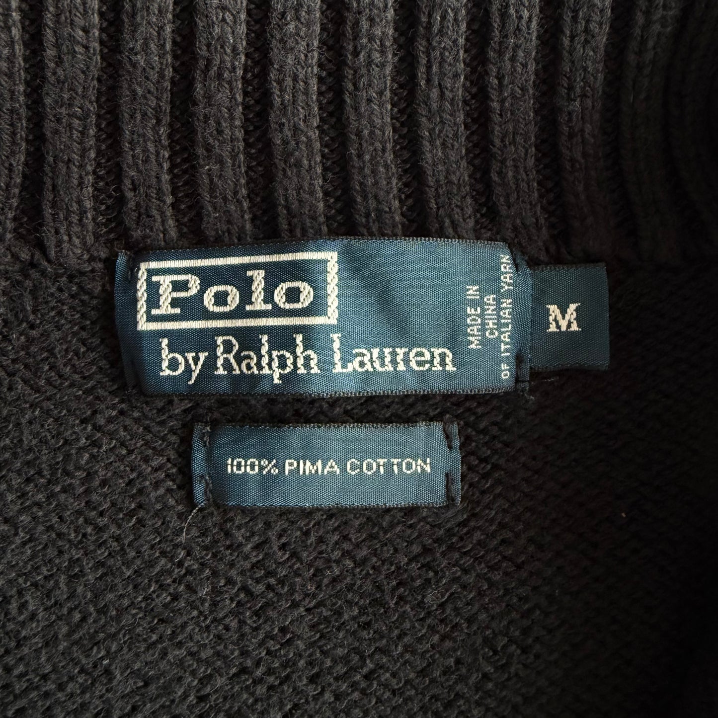90s Polo Ralph Lauren Quarter Zip - M