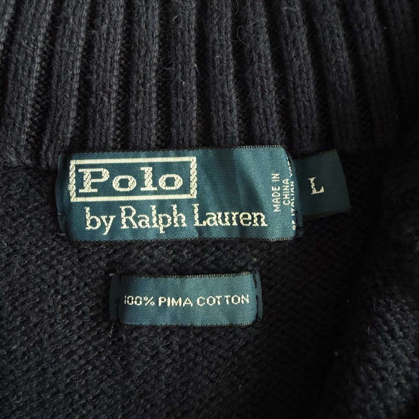 90s Polo Ralph Lauren Quarter Zip - M