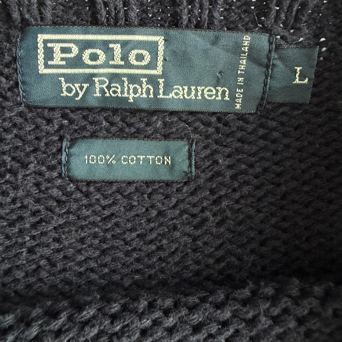 90s Polo Ralph Lauren Heavy Knit - L