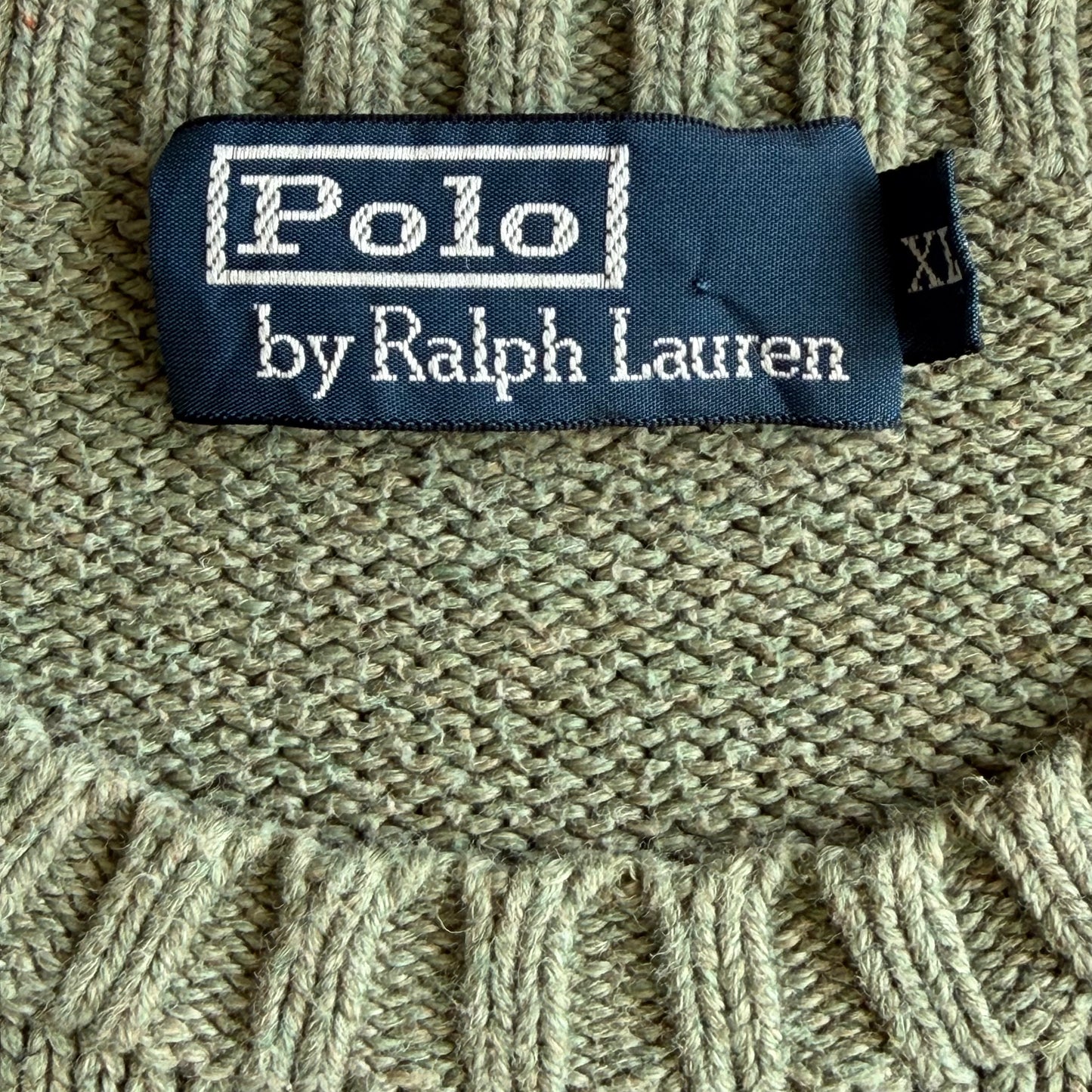 90s Polo Ralph Lauren Heavy Knit - XL