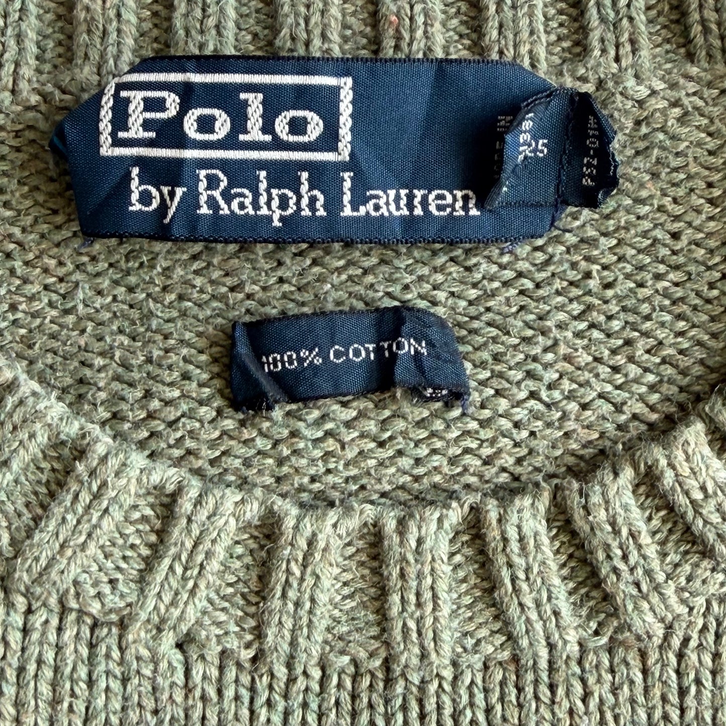 90s Polo Ralph Lauren Heavy Knit - L