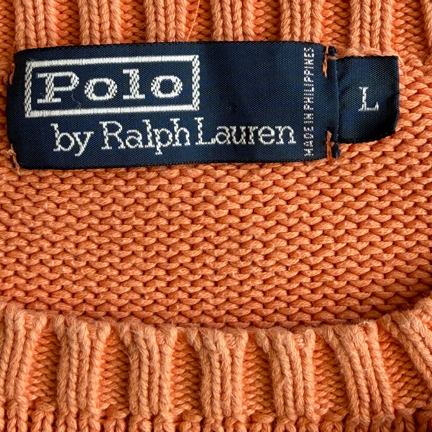 90s Polo Ralph Lauren Heavy Knit - L
