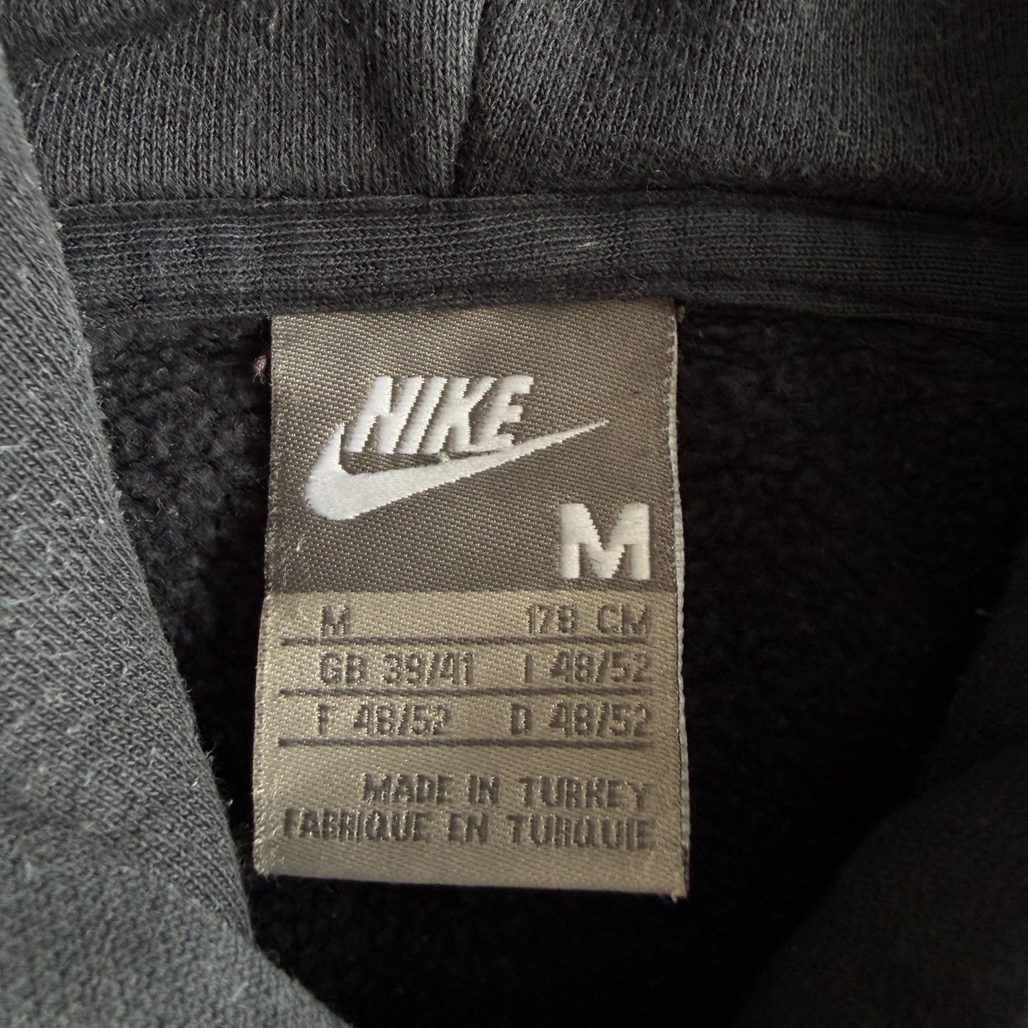 Y2K Nike Single Swoosh Hoodie - M