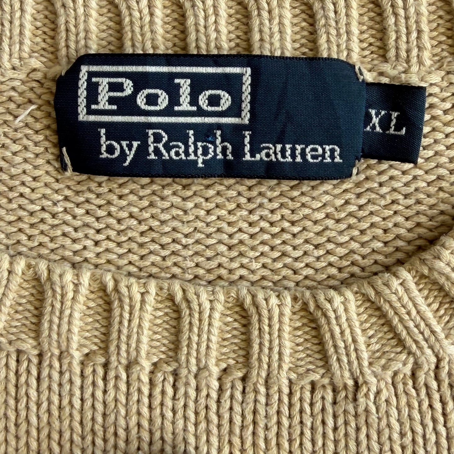 90s Polo Ralph Lauren Heavy Knit - XL