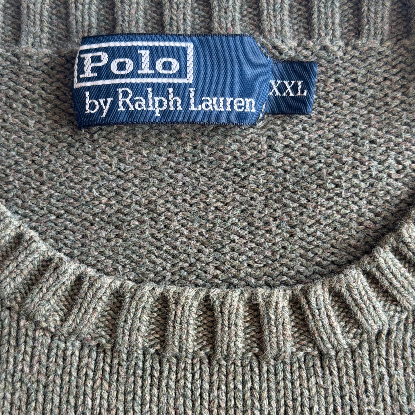 90s Polo Ralph Lauren Heavy Knit - XXL