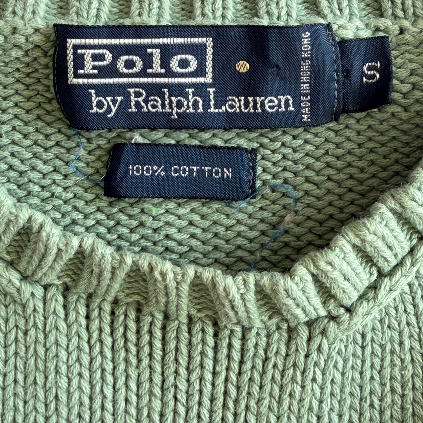90s Polo Ralph Lauren Heavy Knit - M