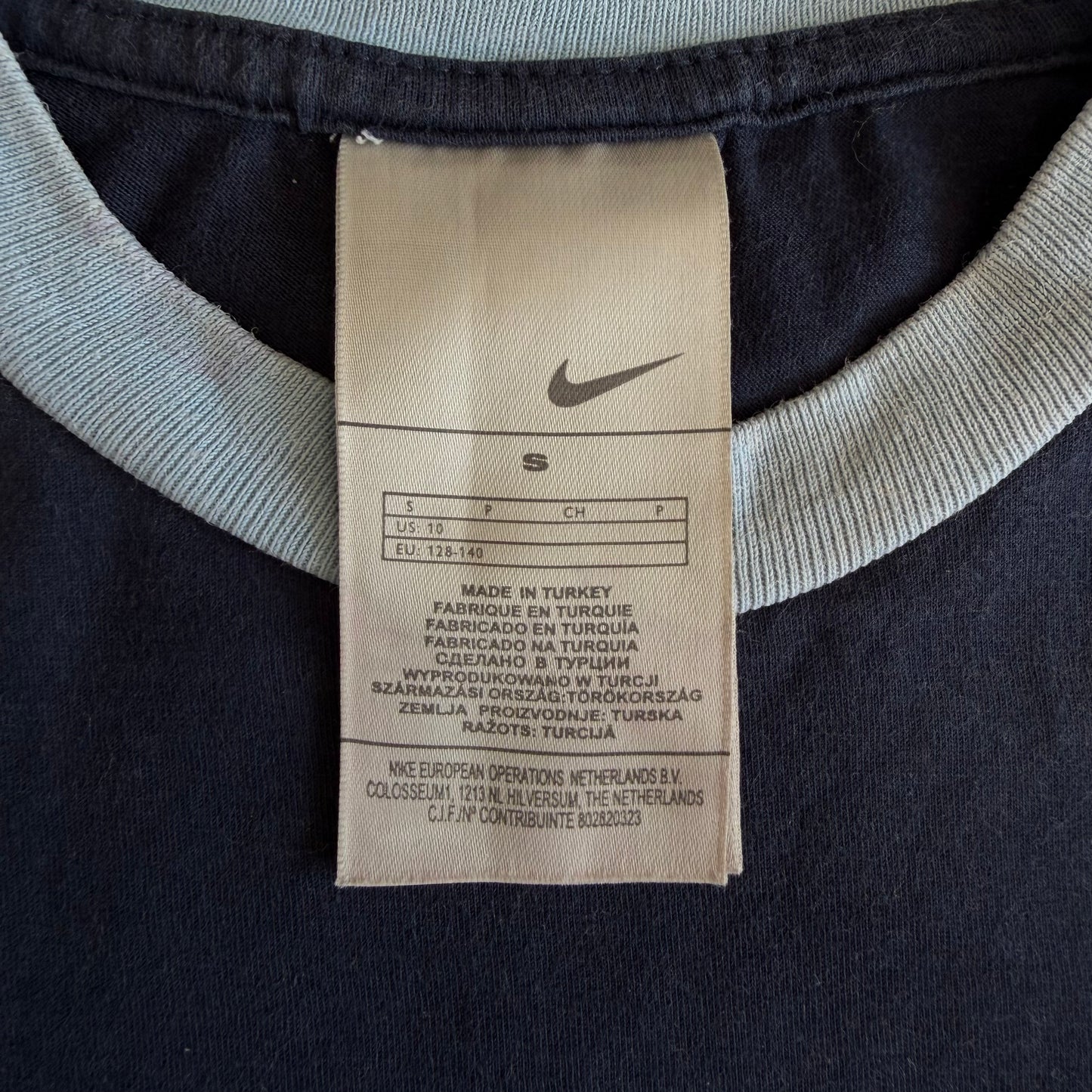 Y2K Nike Ringer Baby Tee - S