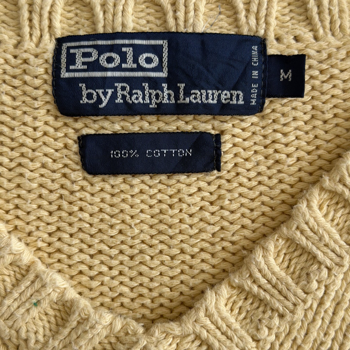 90s Polo Ralph Lauren Heavy Knit - L