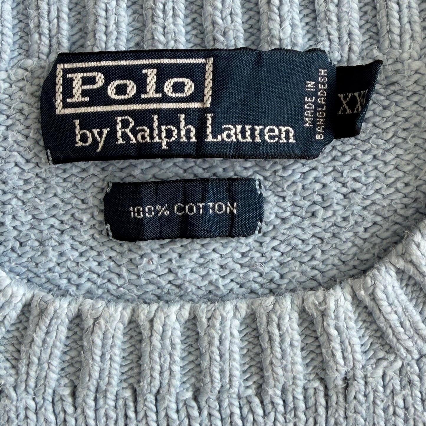 90s Polo Ralph Lauren Heavy Knit - XL