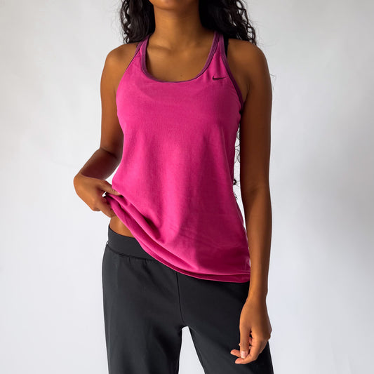 Y2K Nike Racerback Activewear Top - XL