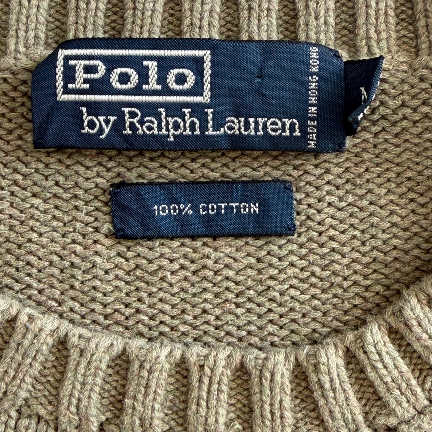 90s Polo Ralph Lauren Heavy Knit - M