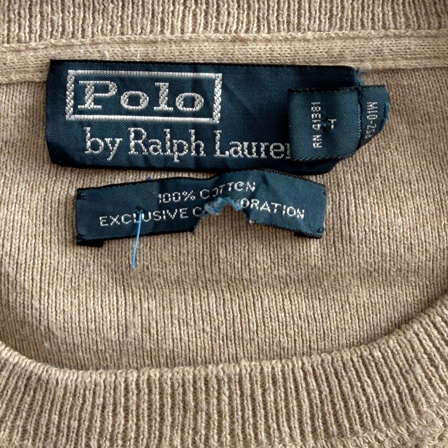 90s Polo Ralph Lauren Cotton Pull Over - XL