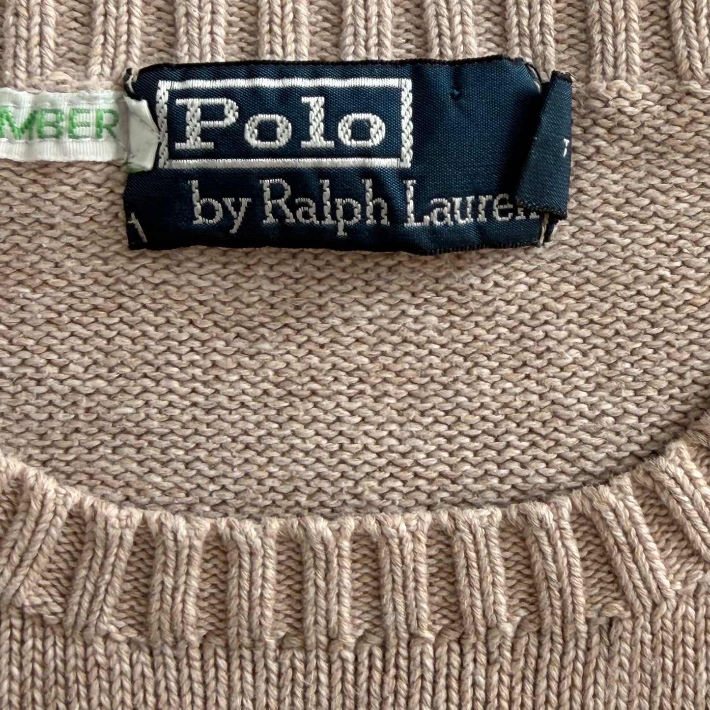 90s Polo Ralph Lauren Heavy Knit - M