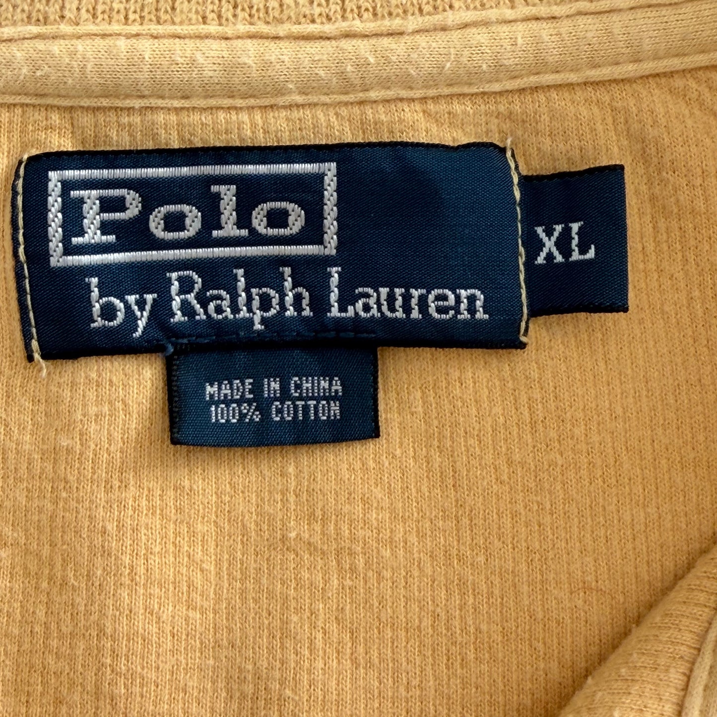 90s Polo Ralph Lauren Boxy Quarter Zip - XL