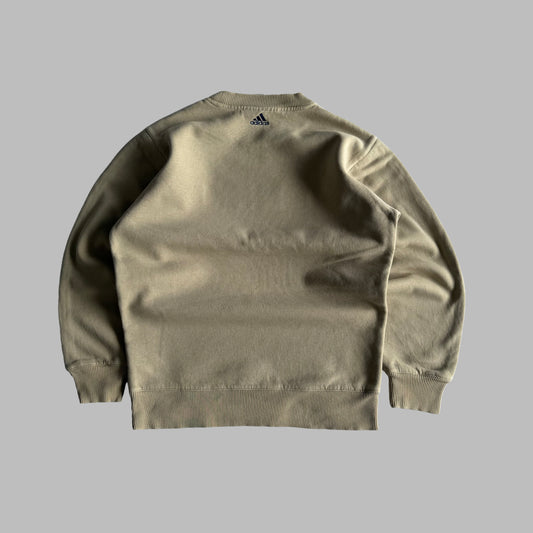 Y2K Adidas Embroidered Sweatshirt - XS