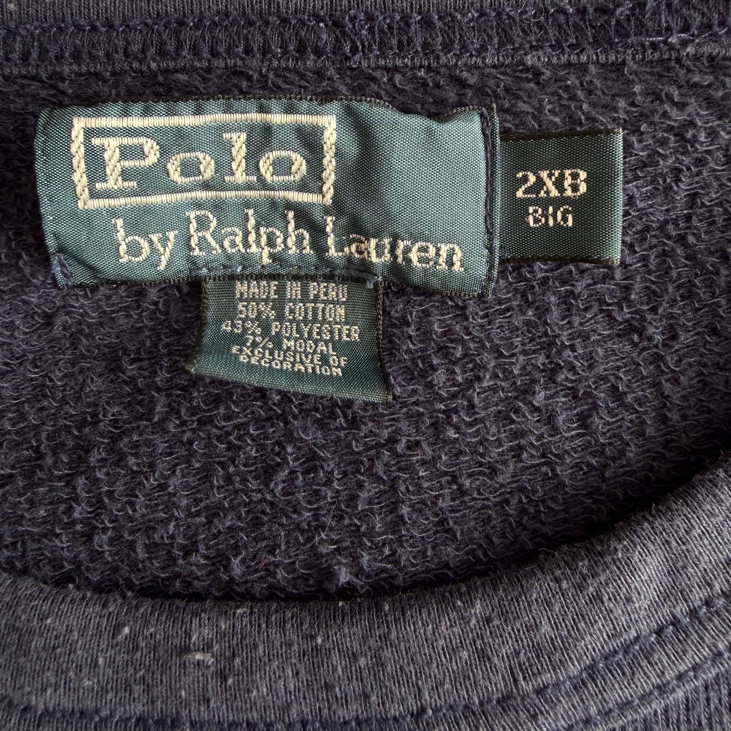 90s Polo Ralph Lauren Pull Over - XXL