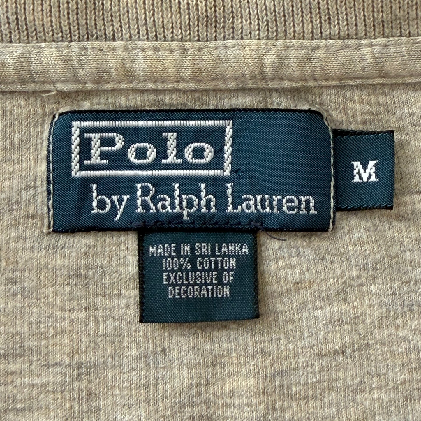 90s Polo Ralph Lauren Boxy Quarter Zip - M