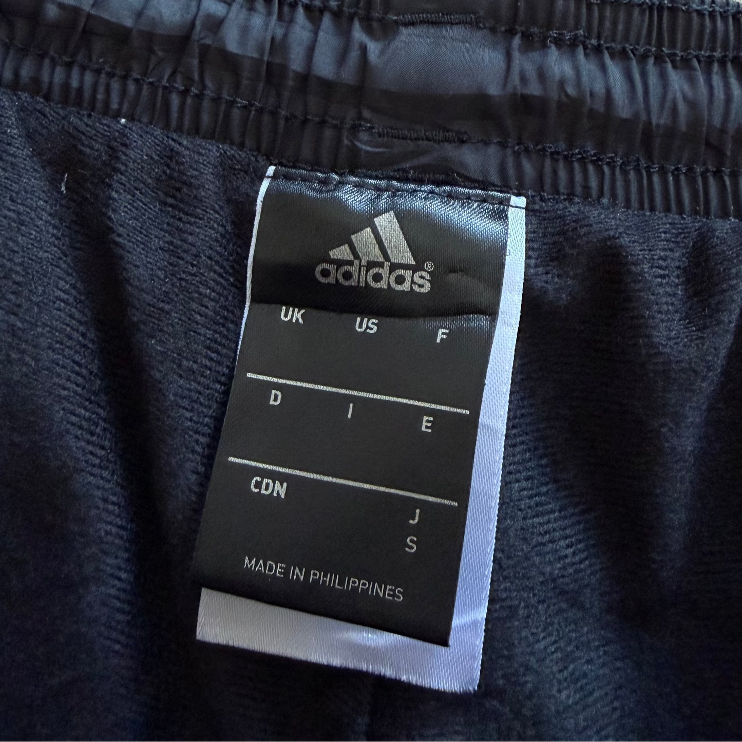 Y2K Adidas Three Stripe Straight Leg Track Pants - M